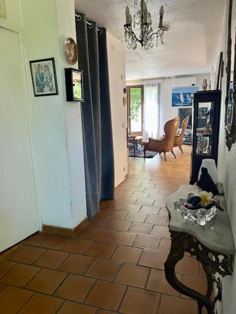 Le Cannet 10Mn Cannes Chambre Independante Etage D'Une Maison Avec Piscine Buitenkant foto