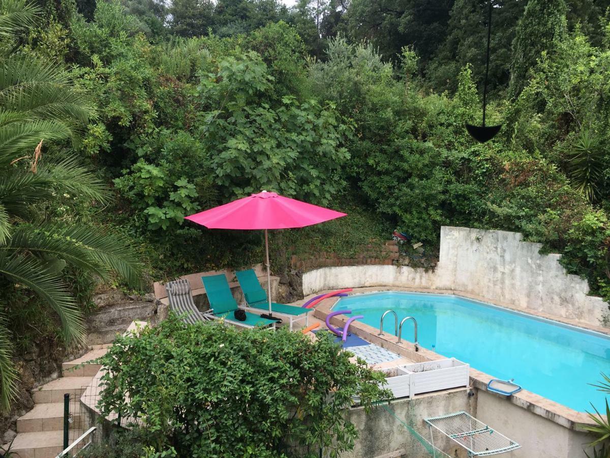 Le Cannet 10Mn Cannes Chambre Independante Etage D'Une Maison Avec Piscine Buitenkant foto