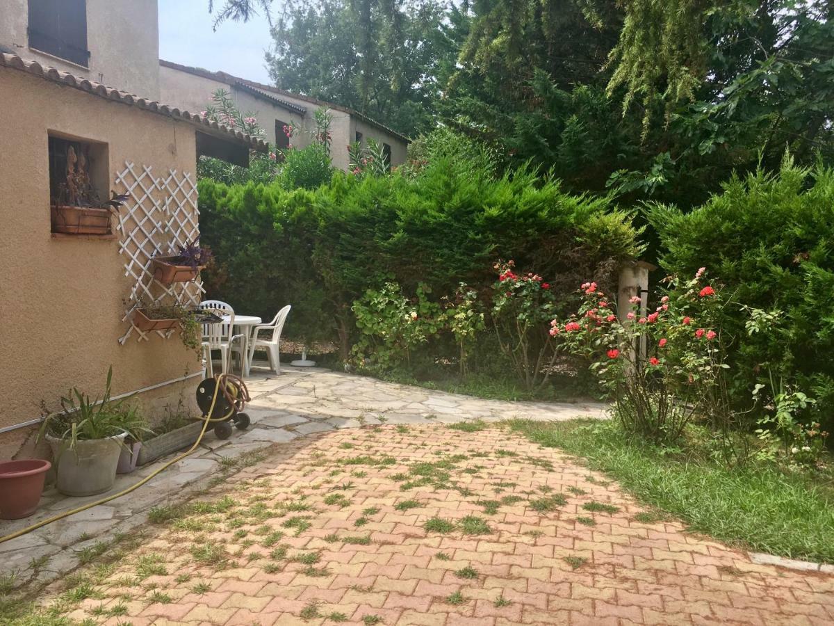 Le Cannet 10Mn Cannes Chambre Independante Etage D'Une Maison Avec Piscine Buitenkant foto