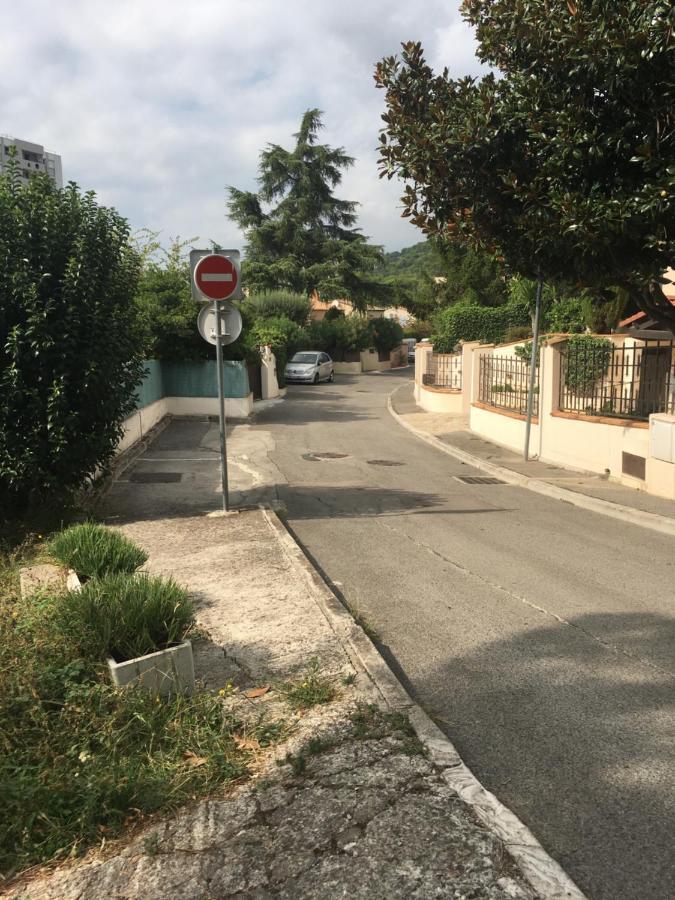 Le Cannet 10Mn Cannes Chambre Independante Etage D'Une Maison Avec Piscine Buitenkant foto